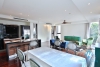 Quality apartment with nice design for rent in Xuan Dieu st, Quang An ward, Tay Ho